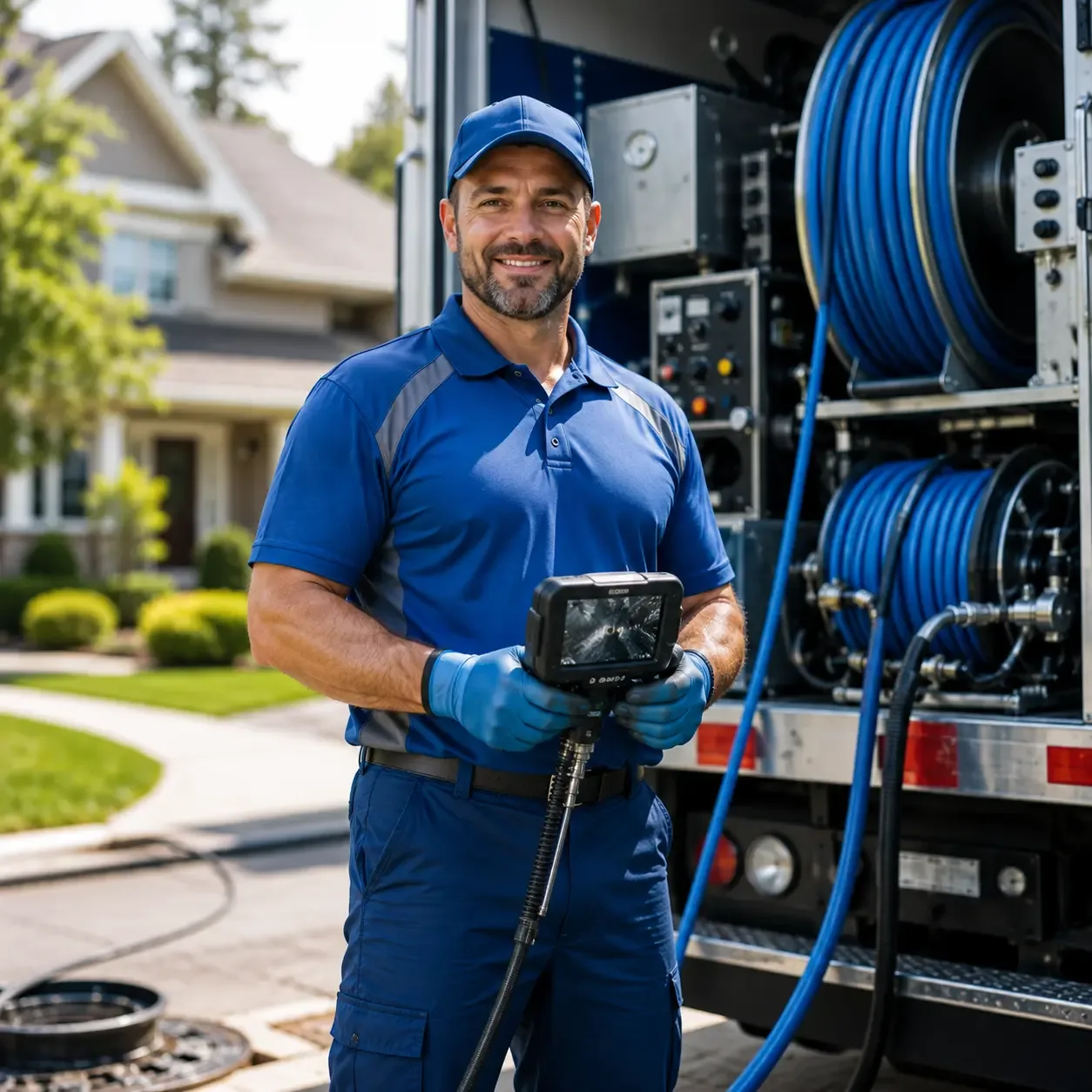 Local outdoor drain cleaning specialists in Hoyleton, IL